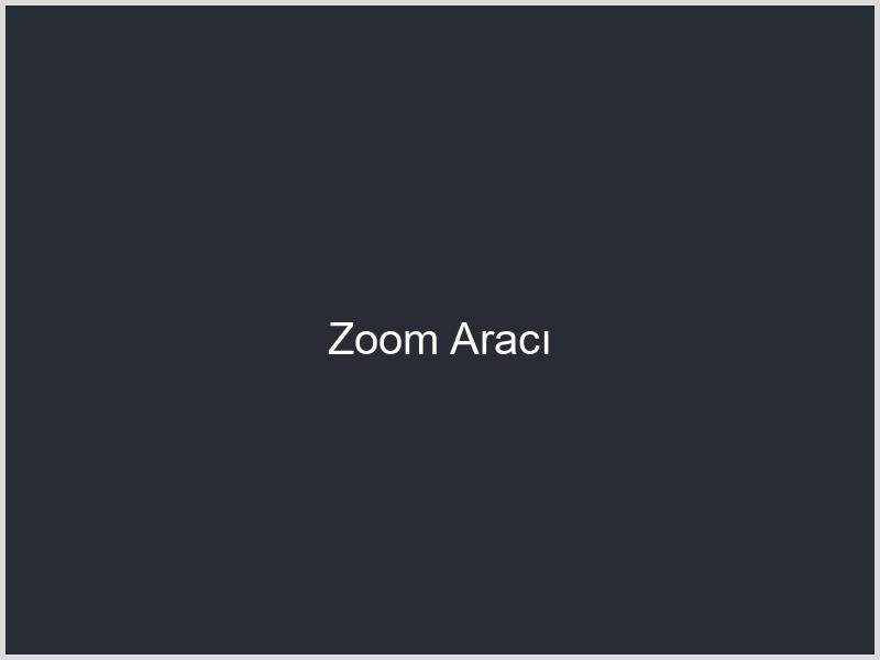 Zoom Aracı