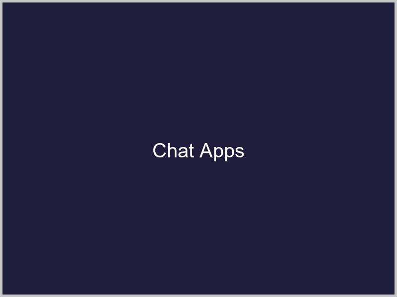 Chat Apps